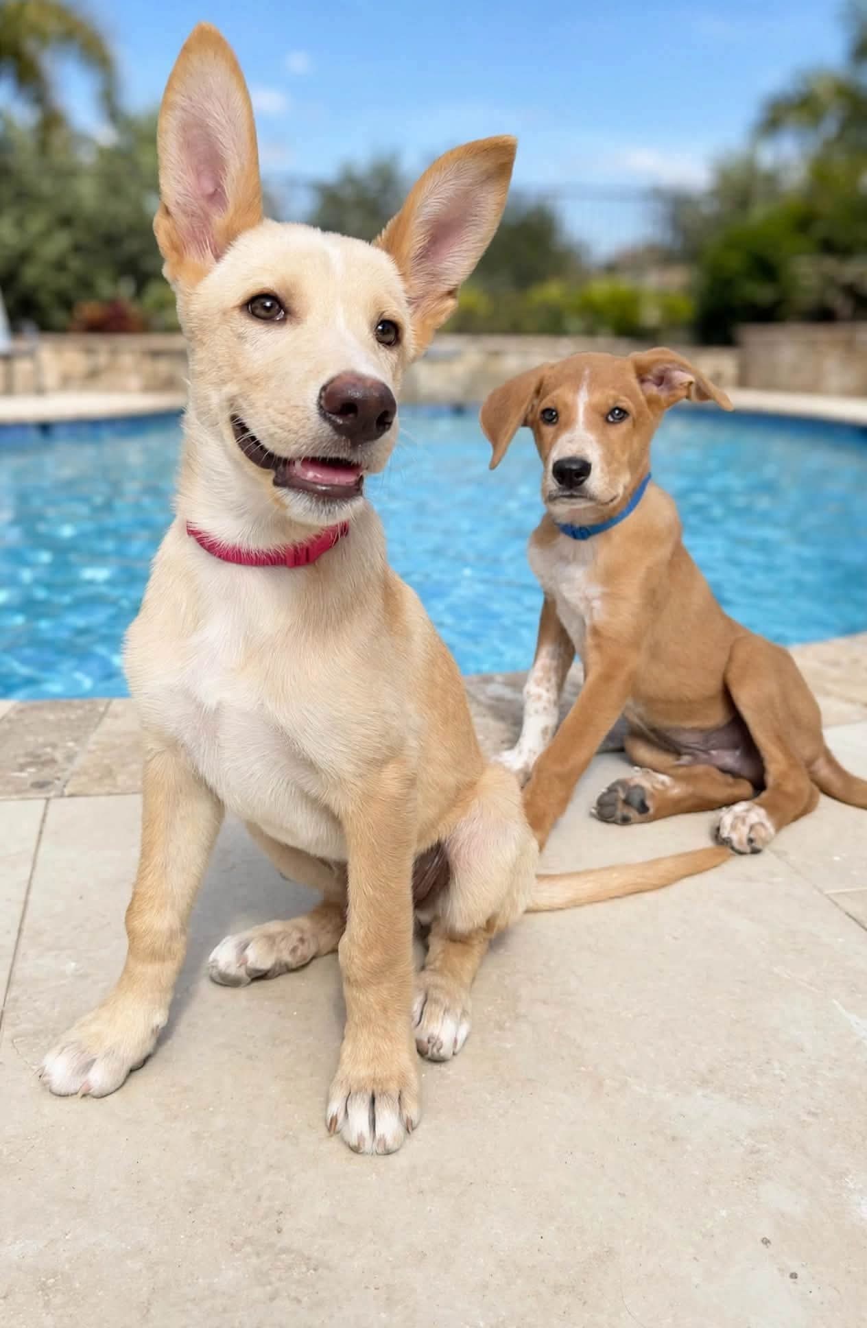 Pedri and Nico — two posers, and an ears-all-up day for Pedri